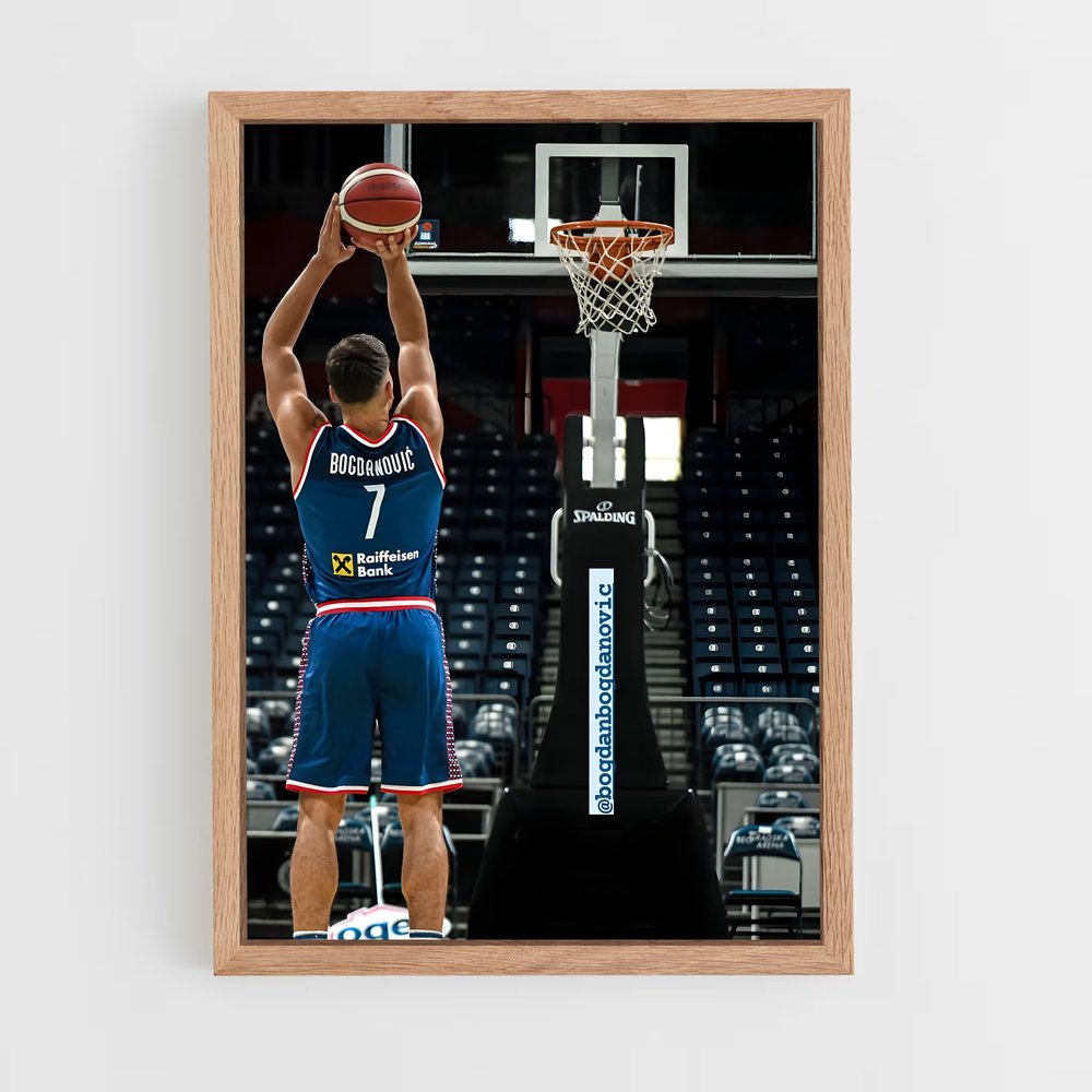 Poster Tir Parfait – affiche Basketball (vue 4)